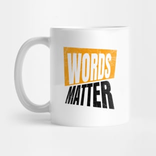 words matter Mug